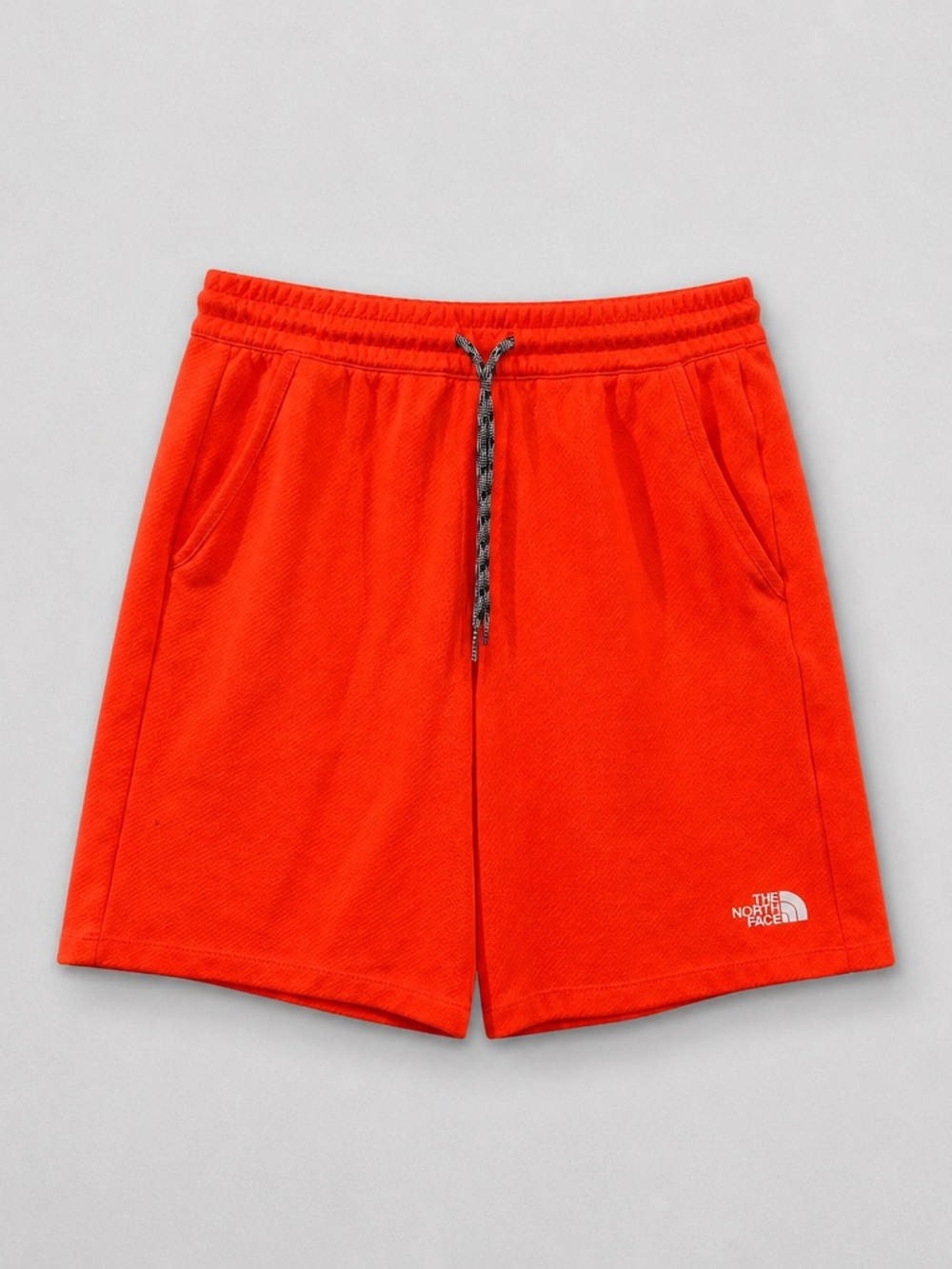 The North Face Bright Orange Kids Drawcord Athletic Shorts